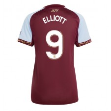 Aston Villa Harvey Elliott #9 Hjemmedrakt Kvinner 2025-26 Kortermet